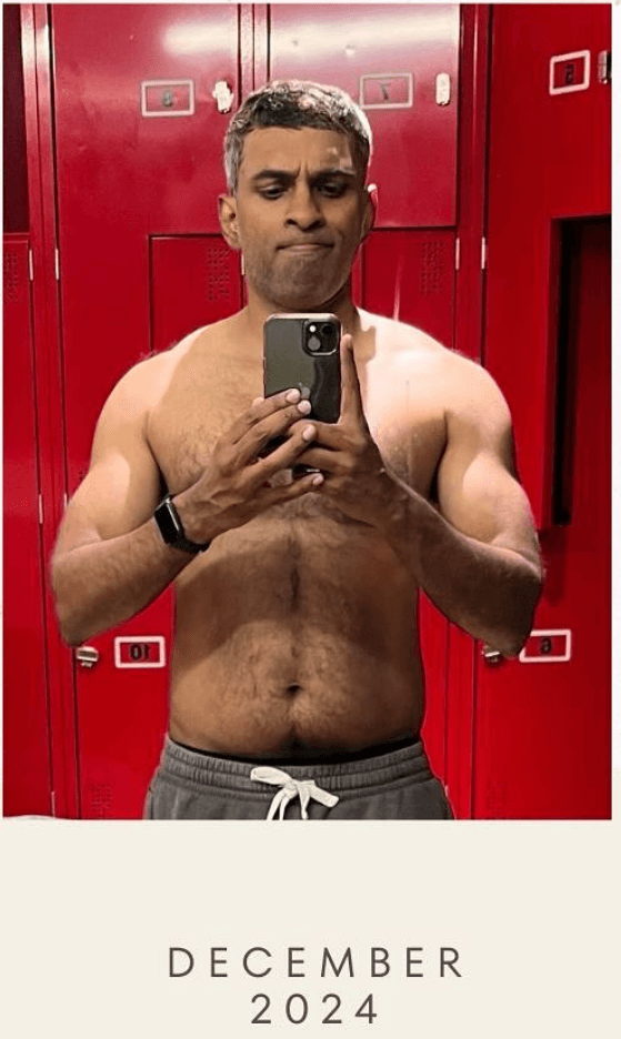 A clean bulk, before the cut — after