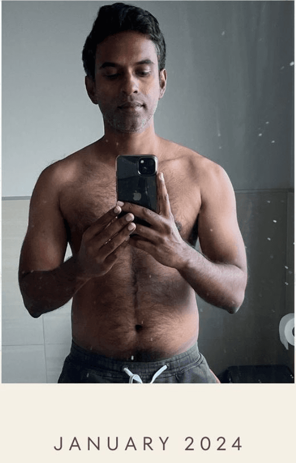A clean bulk, before the cut — before